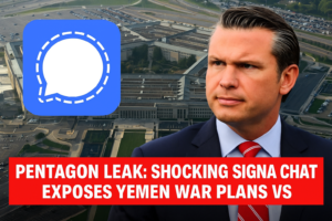 Pentagon Chief Pete Hegseth Signal Chat Yemen War Leak Controversy