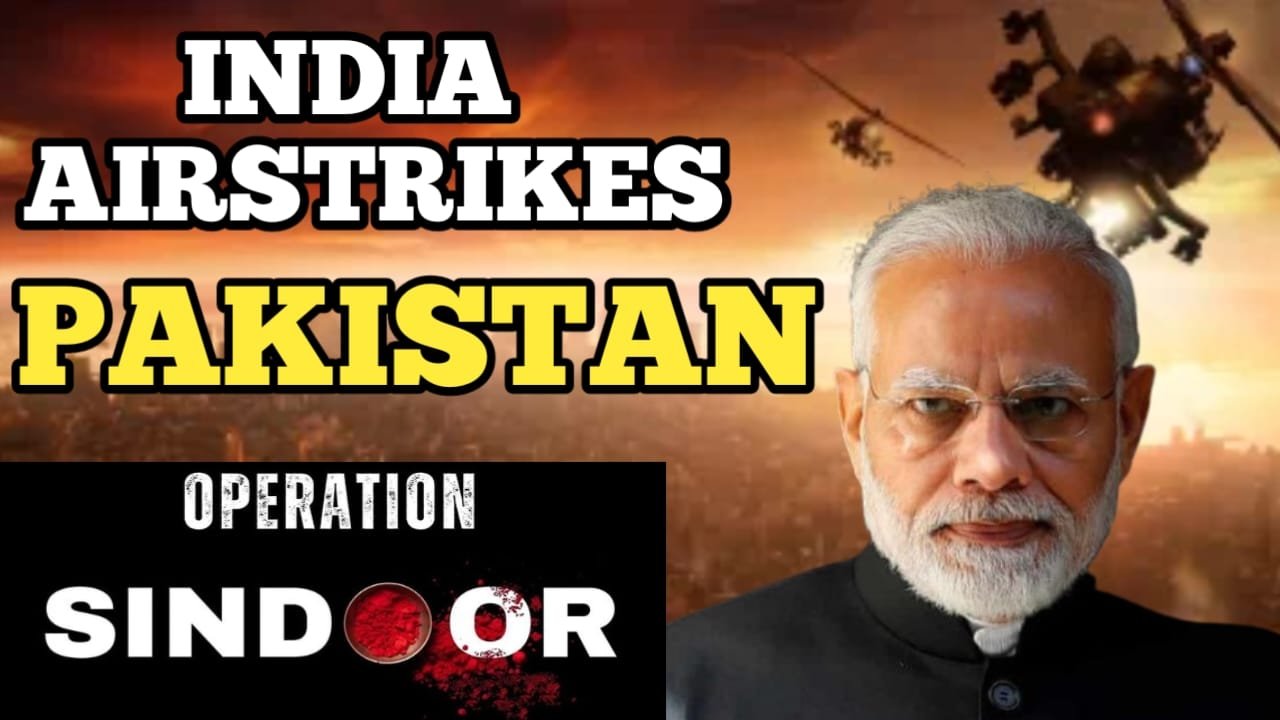 India Pakistan War: Airstrikes on Pakistan under Operation Sindoor with angry Prime Minister Modi in frame